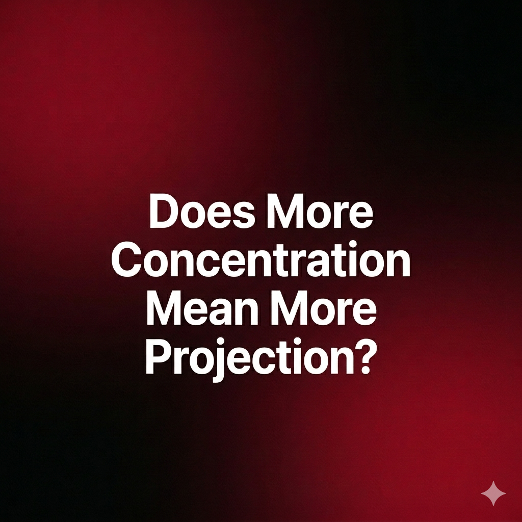 Does More Concentration Mean More Projection?